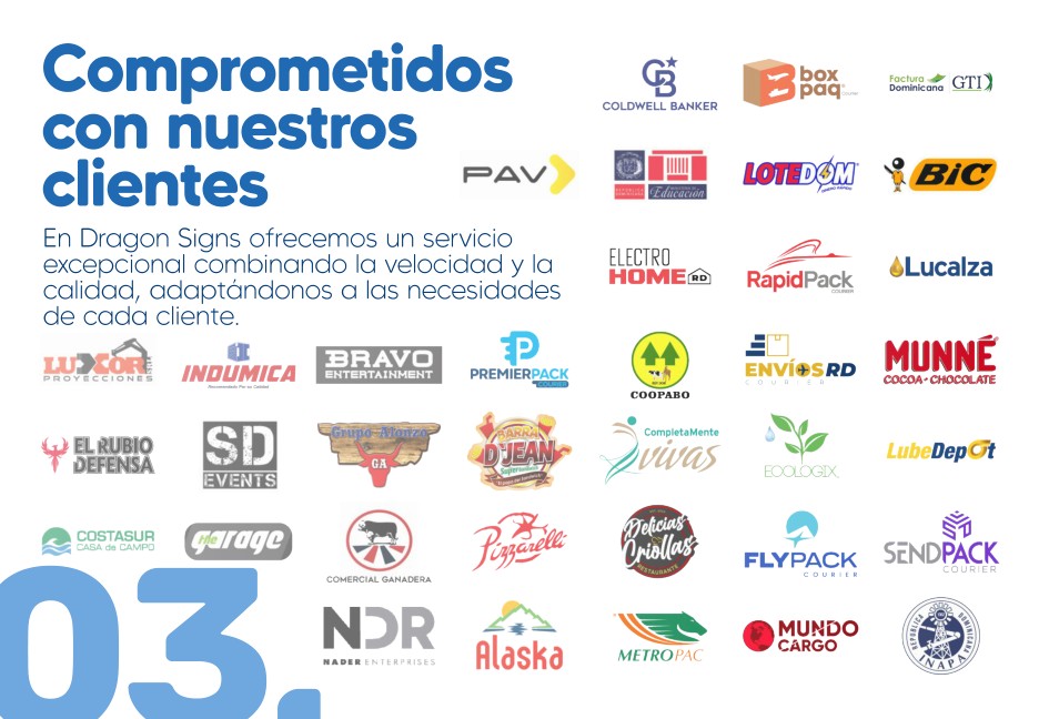 Clientes de Dragon Signs