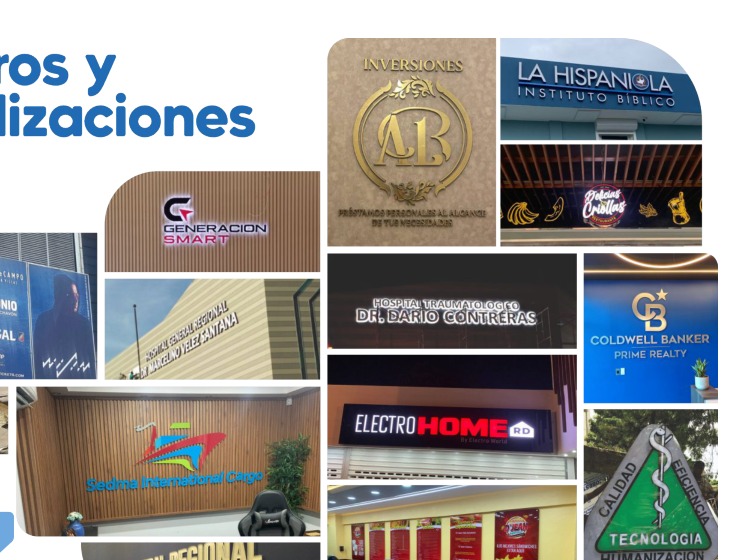 Letreros y señalizaciones